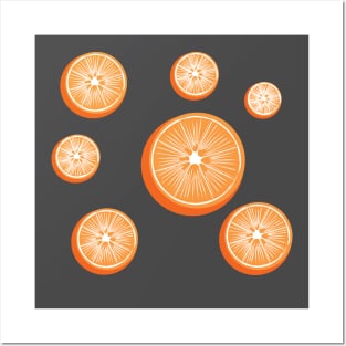 Constellation of Oranges by Cricky Posters and Art